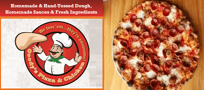 goodys pizza banner logo